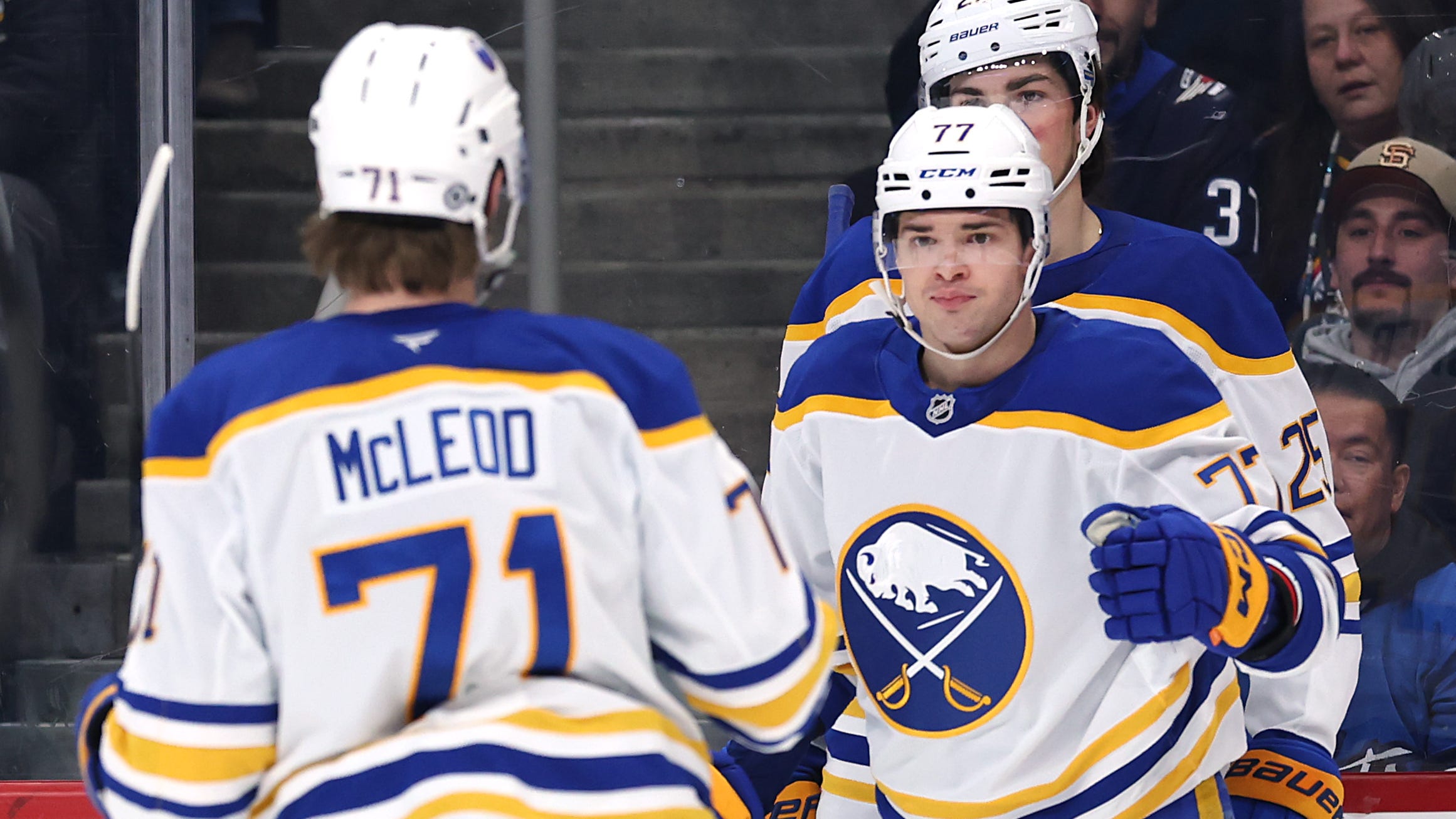 McLeod leads way for Sabres in win over Winnipeg