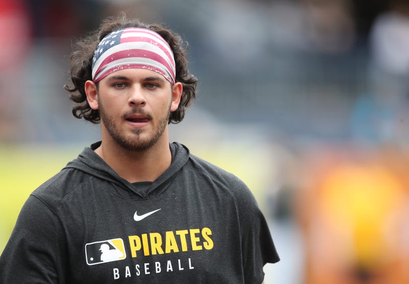 Jared Jones workout at PNC Park