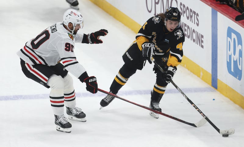 Ville Koivunen skating in NHL