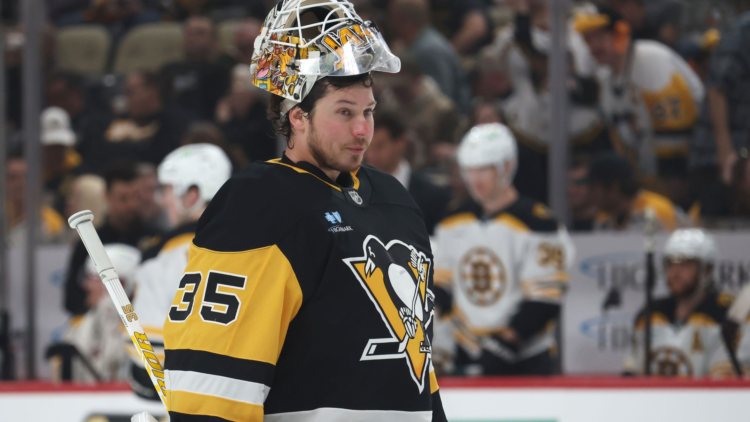 Jarry said he improved, vowed to keep job, stay with Pens