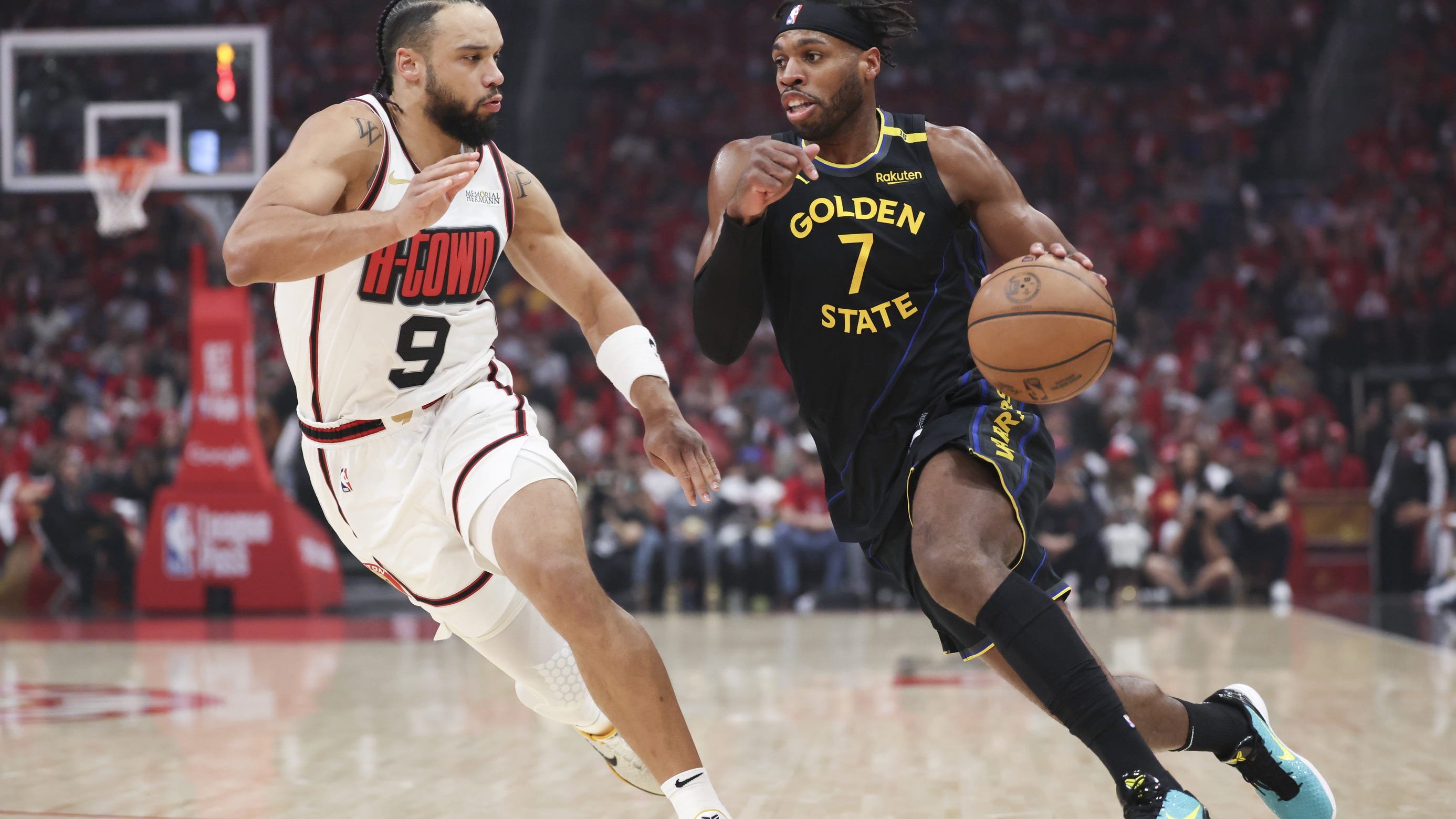 Warriors cruise to 103-89 Game 7 victory over Rockets to advance to Western Conference semifinals