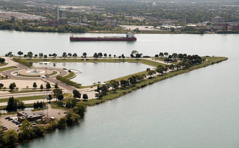 A view of Detroit's Belle Isle