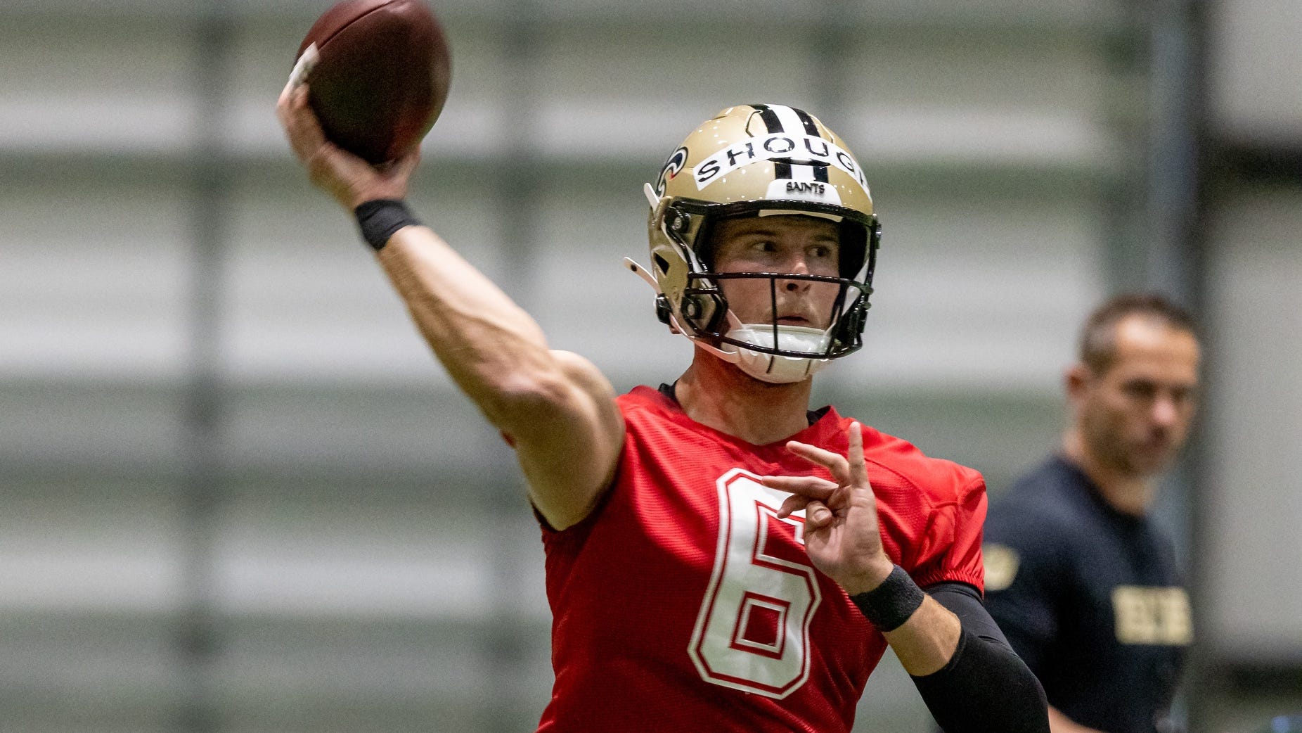 Hebert: Tyler Shough deep ball stands out at Saints OTAs, 'that's as good as it gets'