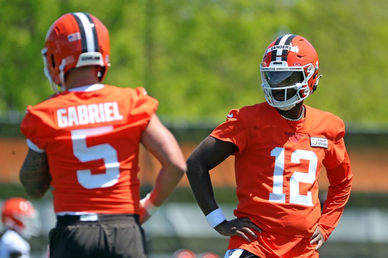 Browns QBs Dillon Gabriel & Shedeur Sanders