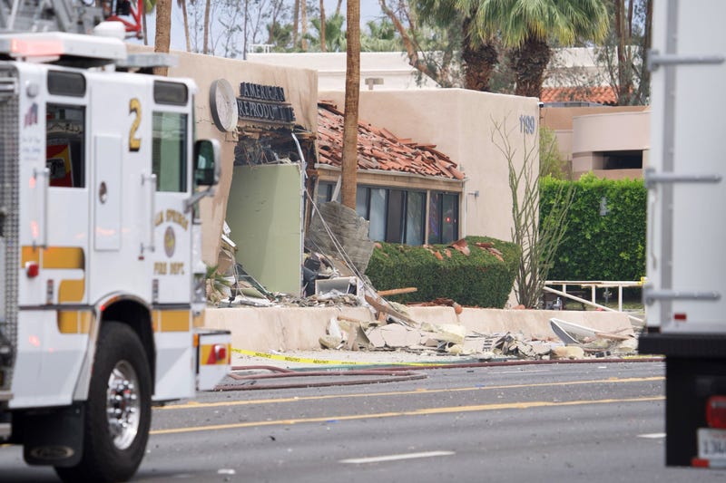 The blast gutted the American Reproductive Centers fertility clinic in Palms Springs and shattered the windows of nearby buildings along a palm tree-lined street on May 17, 2025