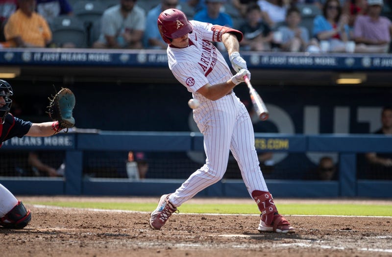 Brent Iredale hitting