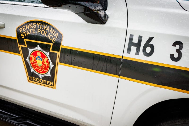 A Pennsylvania State Police SUV.