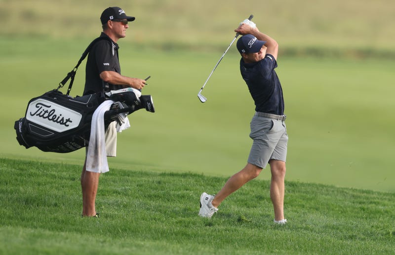 Justin Thomas practice round at Oakmont