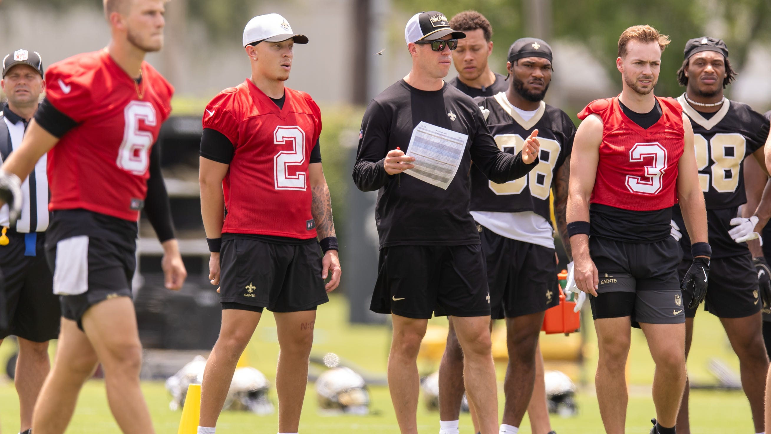 Brees on WWL: Saints young QBs are 'in good hands' with Kellen Moore