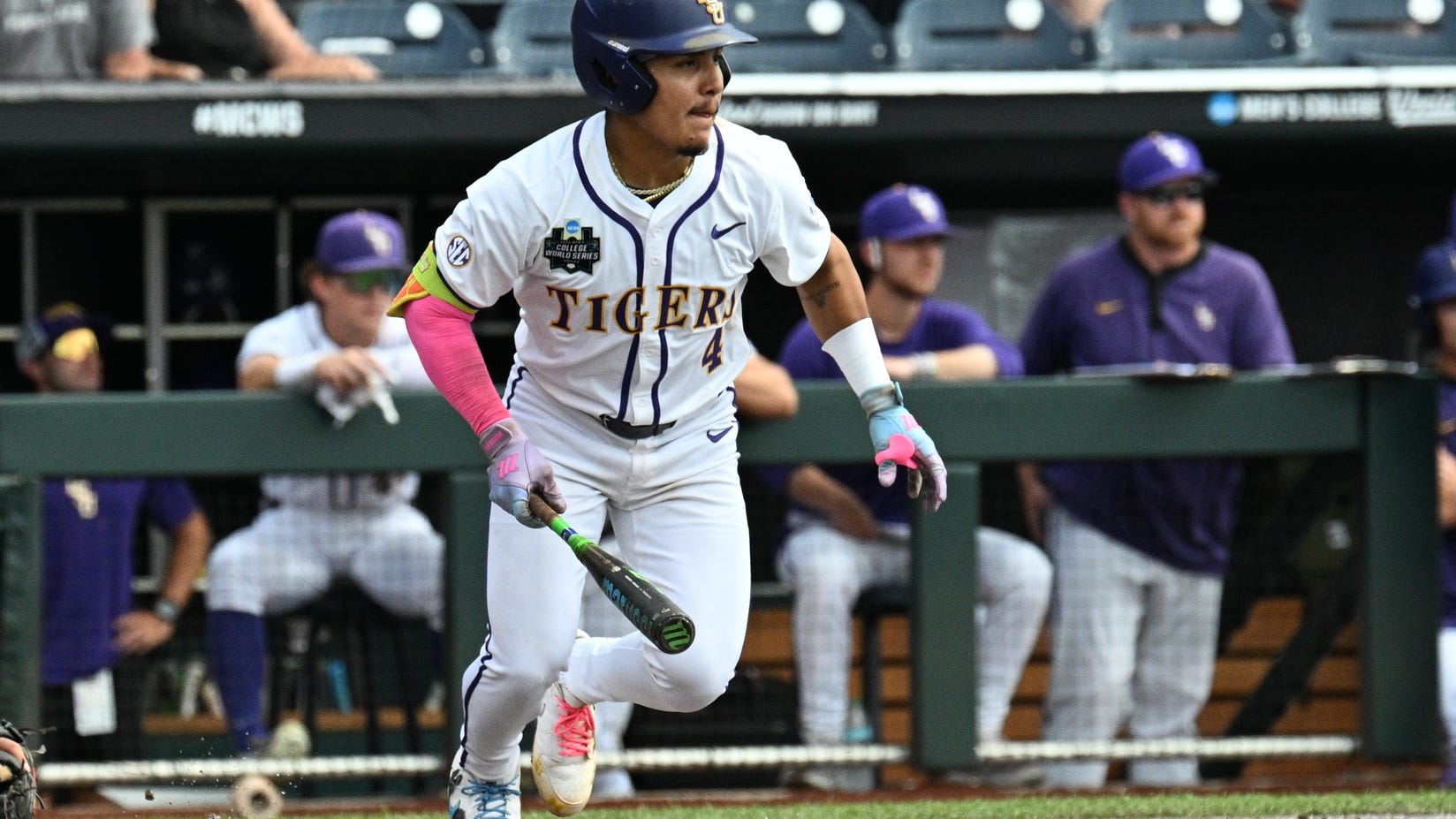 LSU baseball comes back strong, takes down UCLA to move 1 win from CWS title series