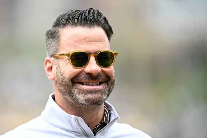 Jun 21, 2025; San Diego, California, USA; San Diego Padres CEO Erik Greupner looks on before a game against the Kansas City Royals at Petco Park