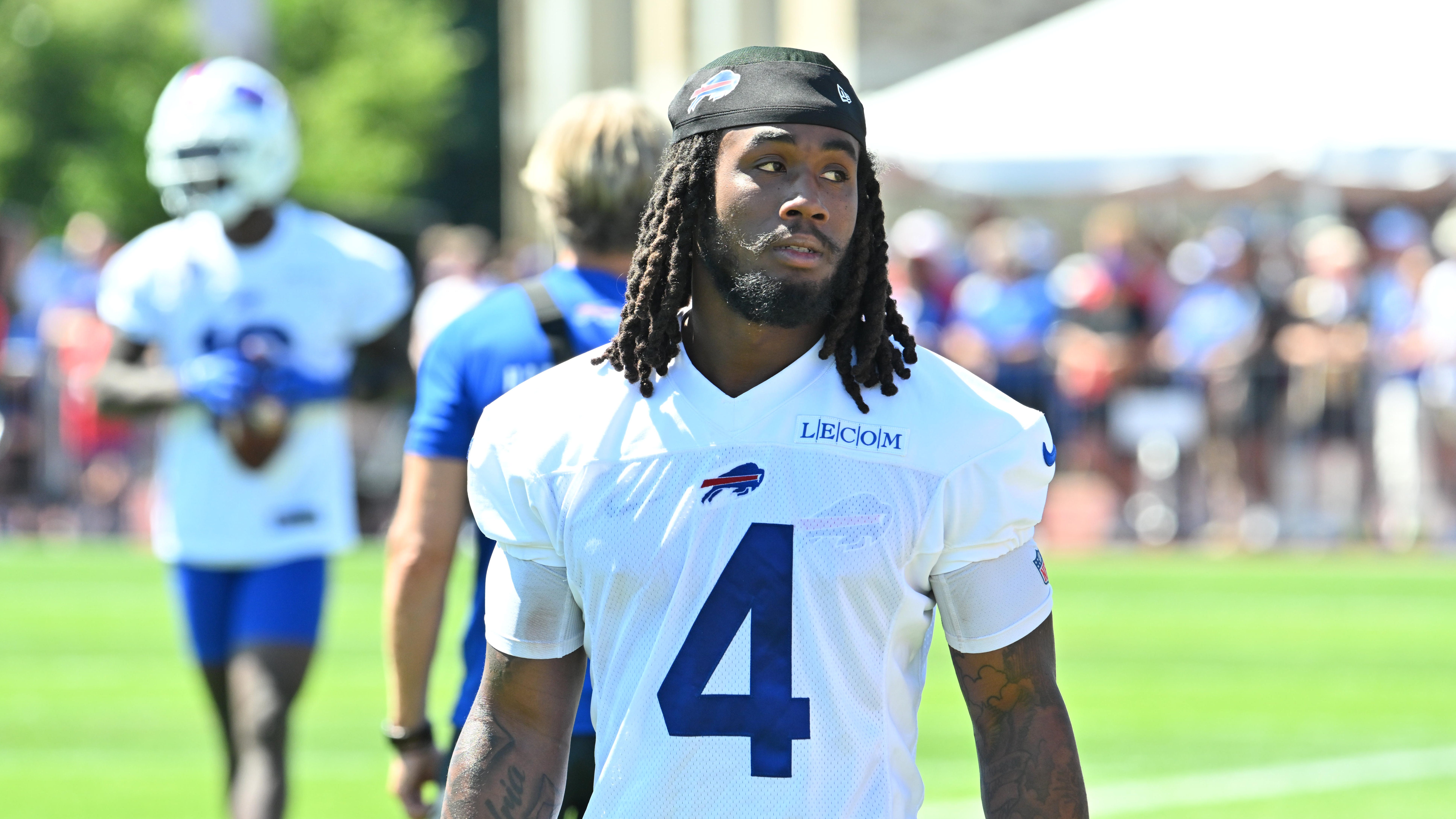 McDermott happy to see James Cook in attendance for start of Bills training camp