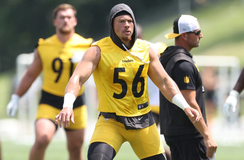 Alex Highsmith at training camp