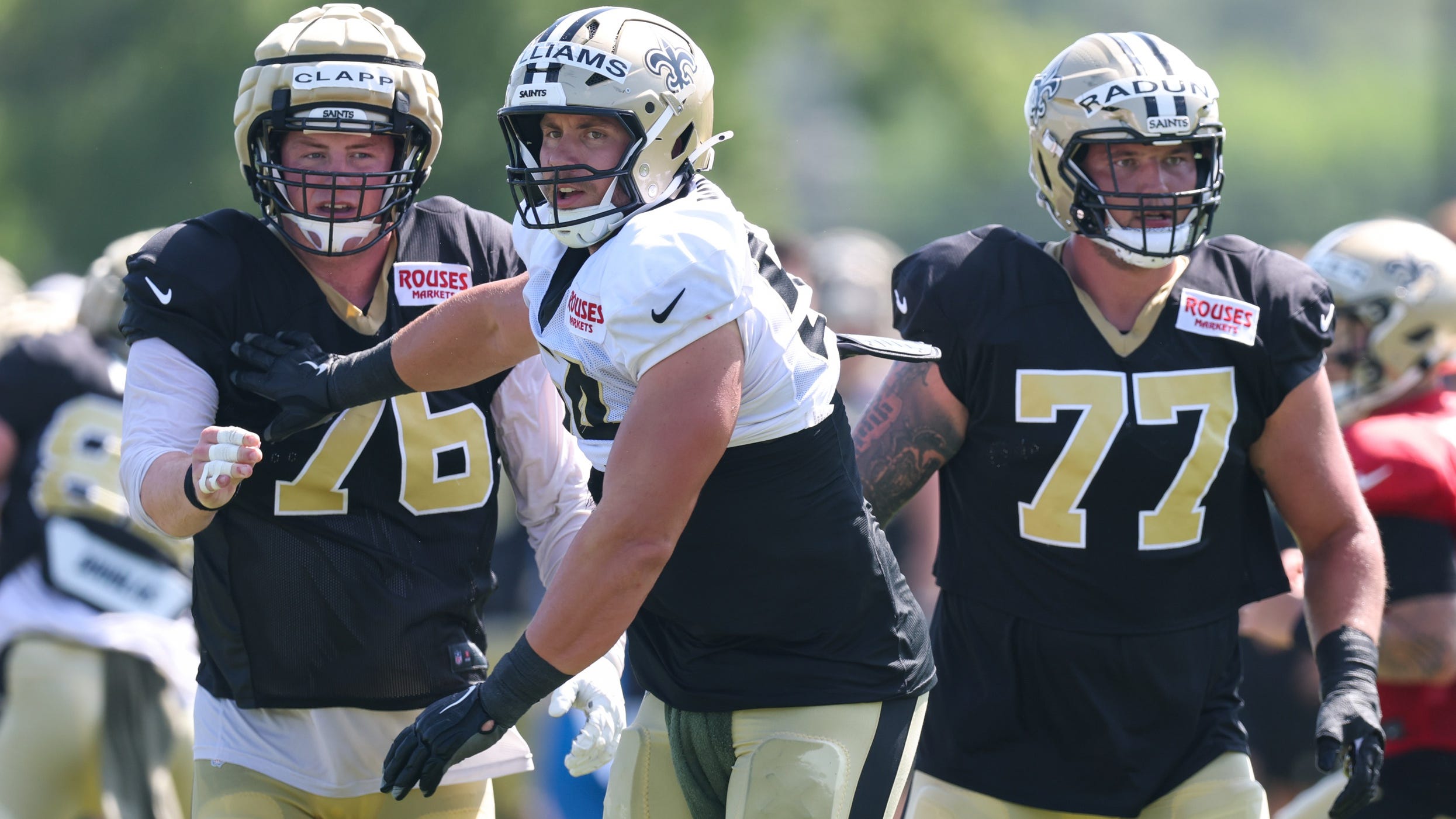 Saints make flurry of moves after preseason opener; Will Clapp to season-ending IR
