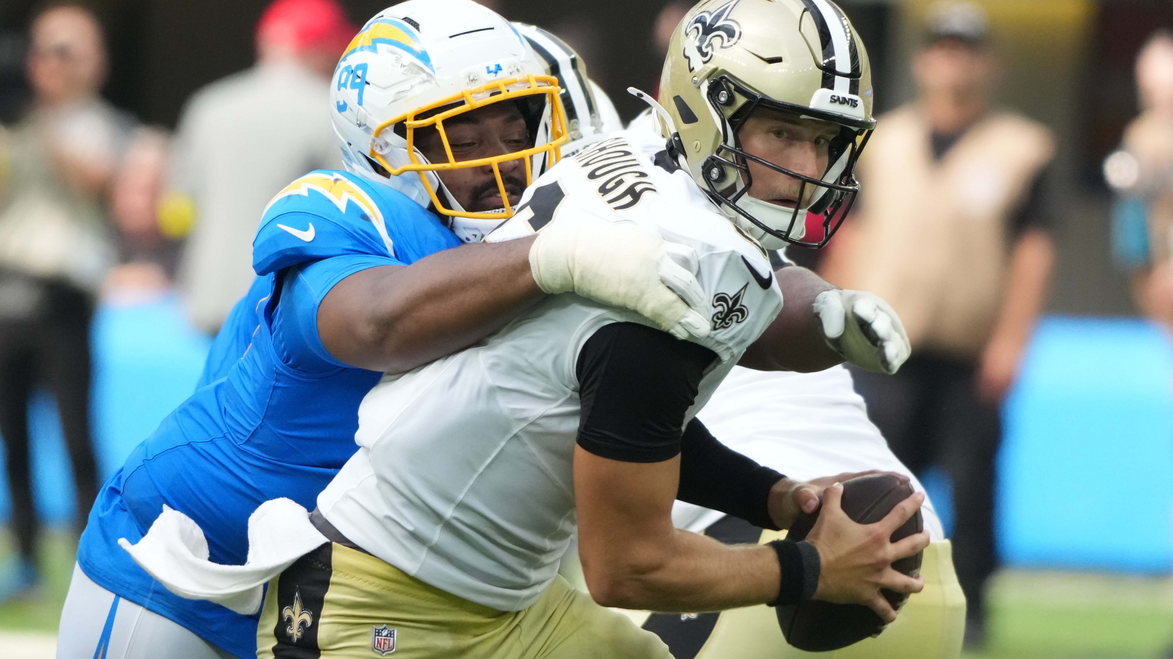 Saints fall to Chargers in preseason opener; rookie QB Shough has highs & lows