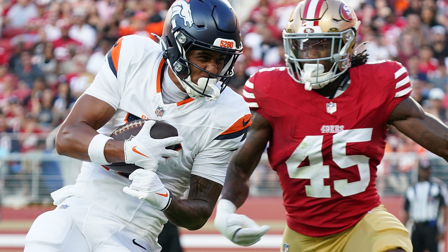 Saints swing trade for big-bodied WR from Broncos