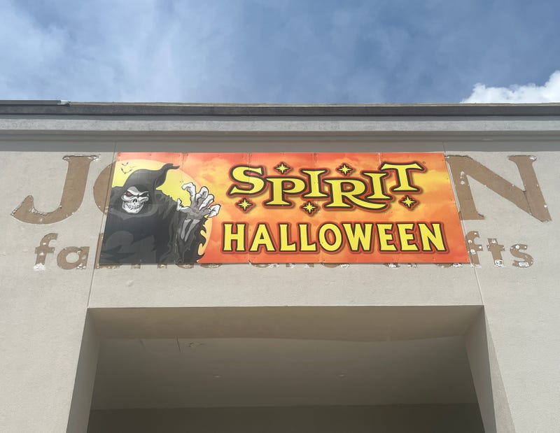 Spirit Halloween in a defunct Joann Fabrics store in Augusta, GA on Tuesday, Aug. 12, 2025.