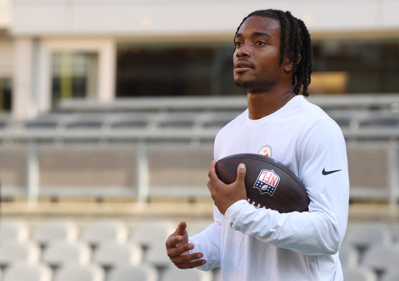 Calvin Austin in practice