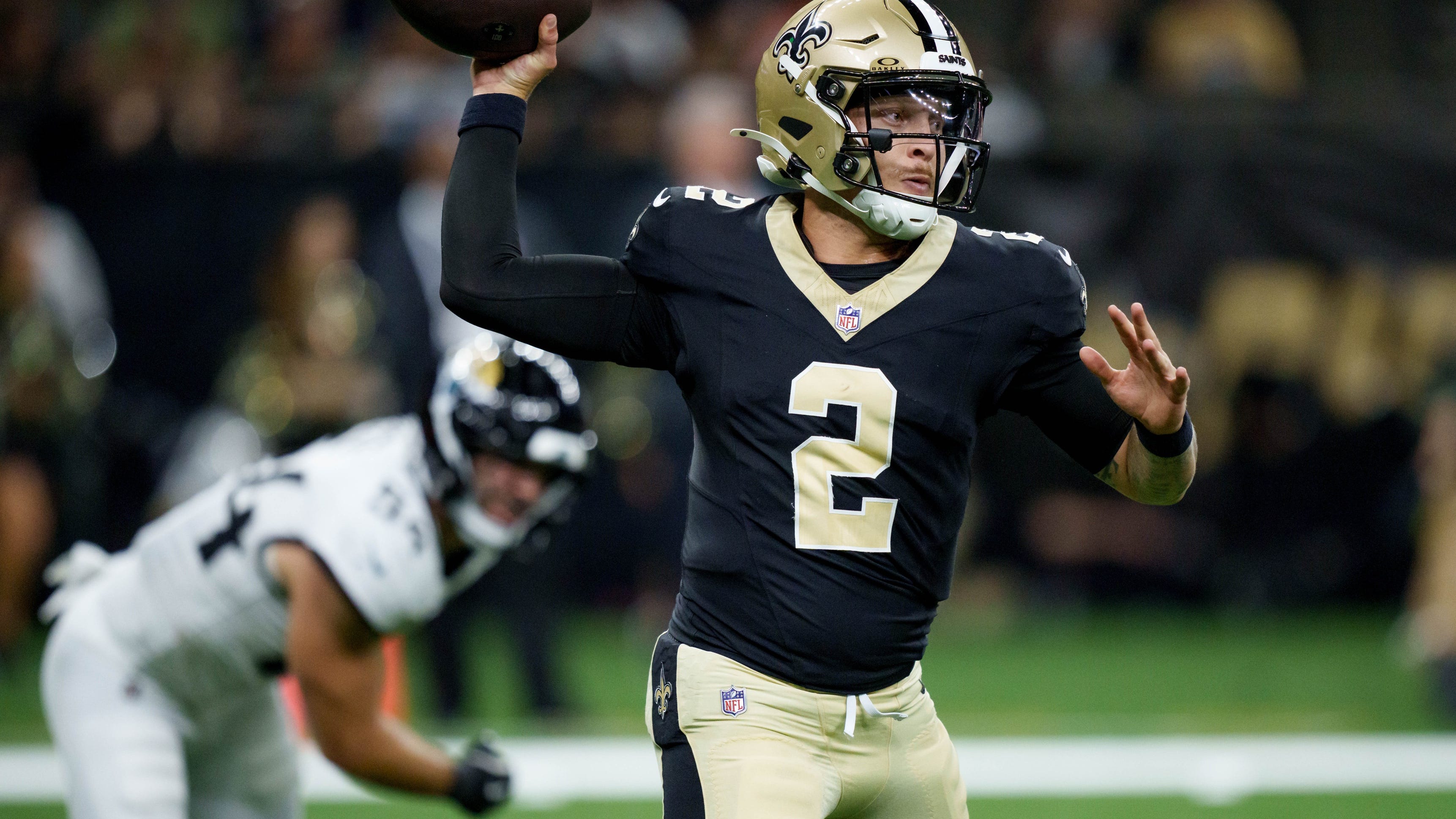 Spencer Rattler leads clutch rally as Saints-Jaguars finish in rare preseason tie