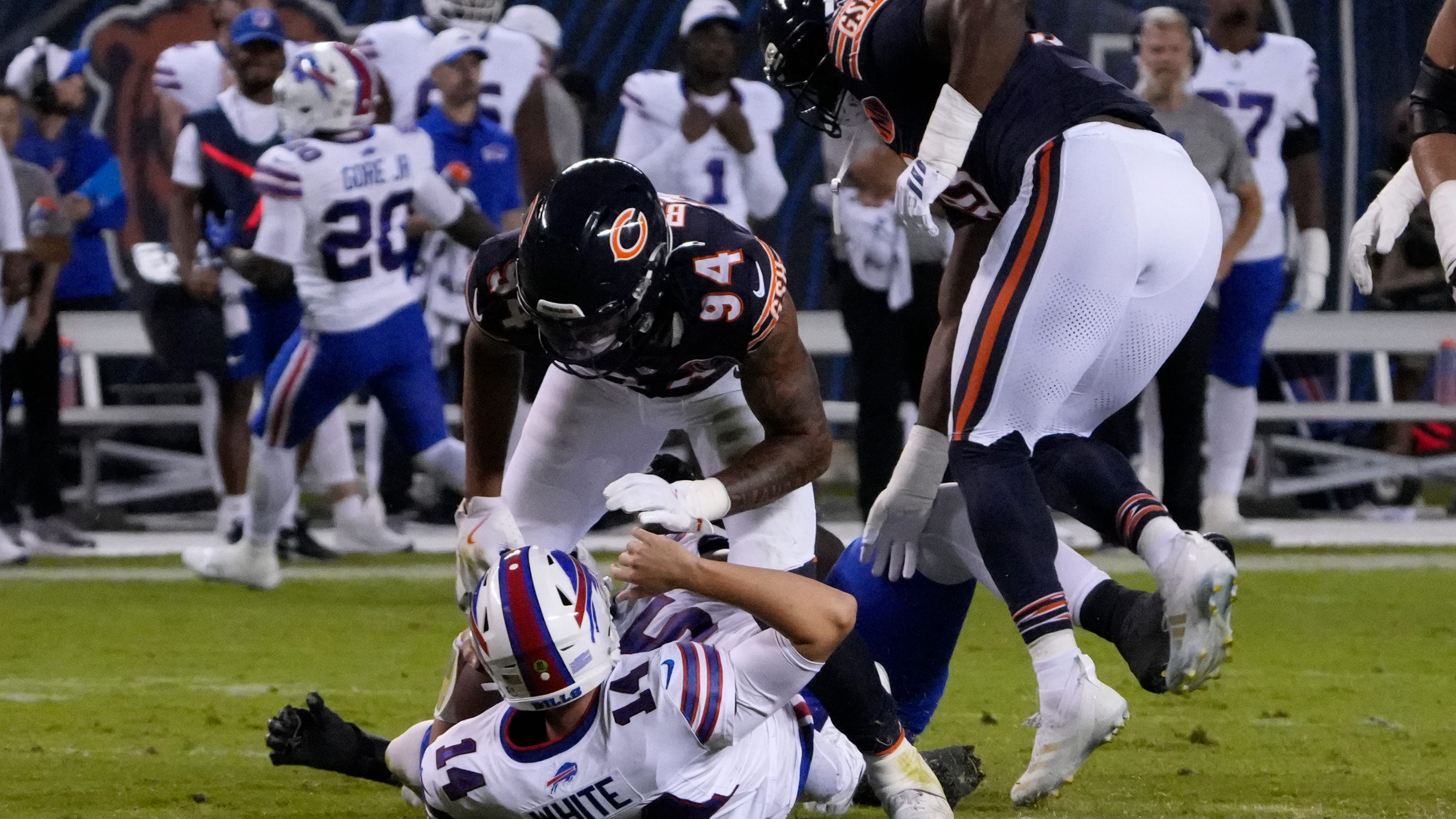 Bills mauled by Bears in second preseason game