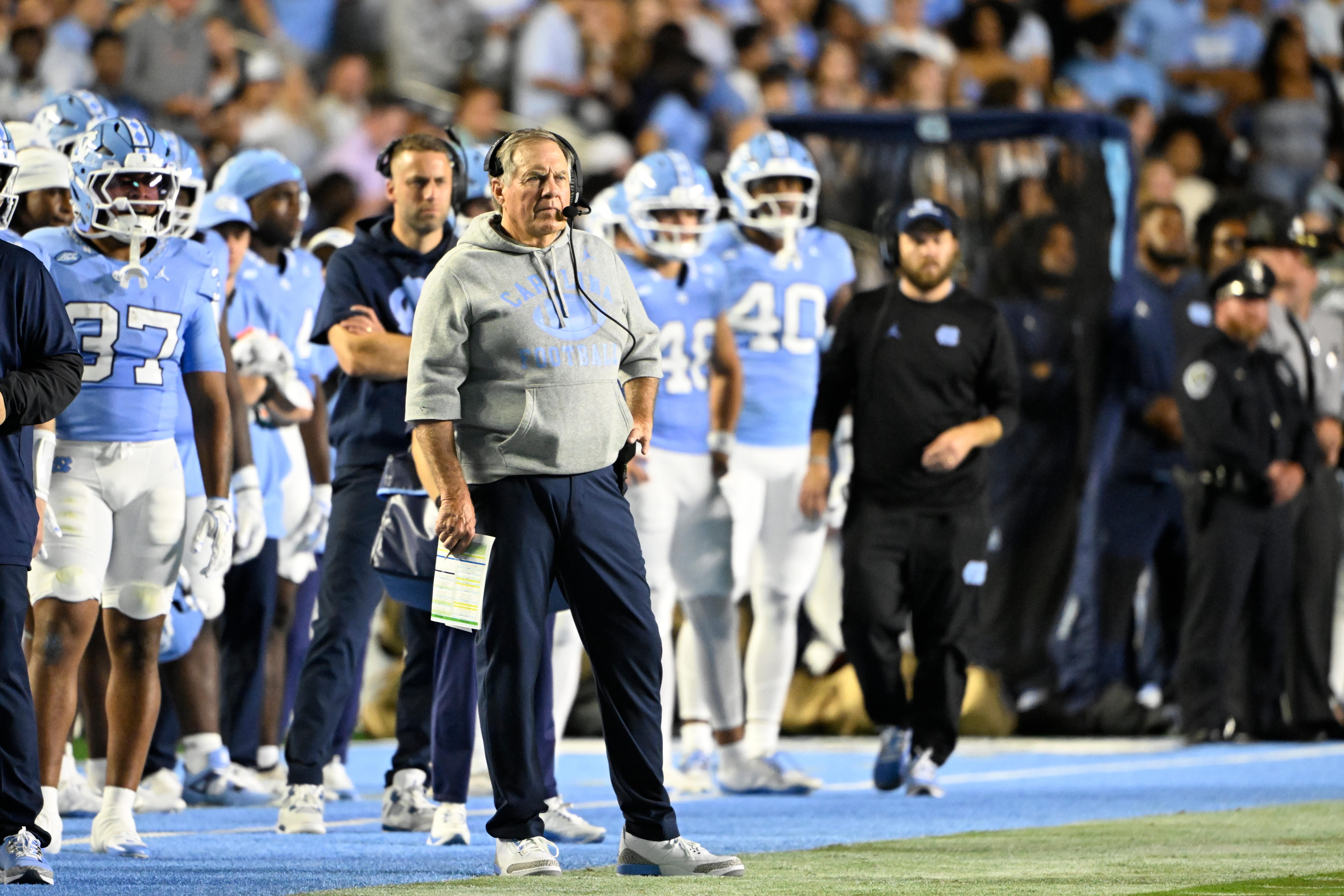 Bill Belichick's UNC debut a grim reminder of how it ended in New England