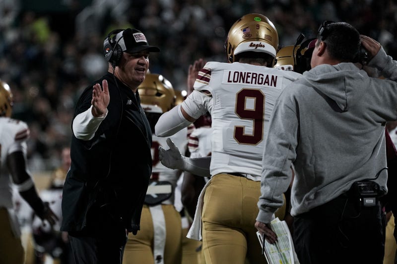 Bill O'Brien and Dylan Lonergan