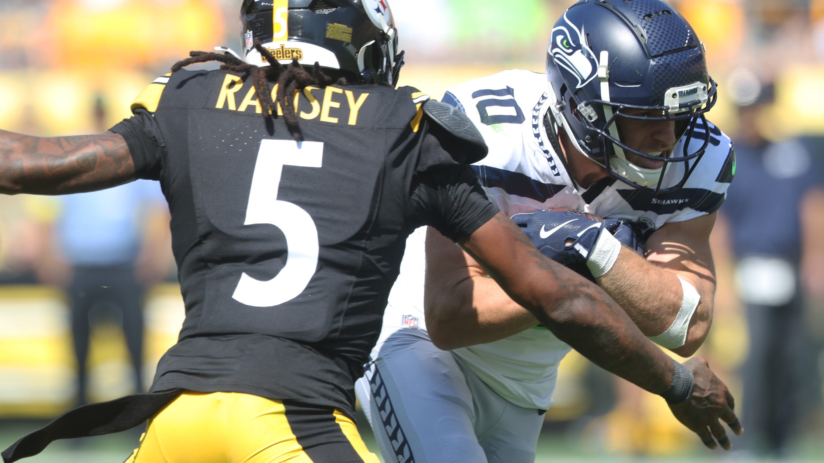 Jalen Ramsey nailed down at safety, right now