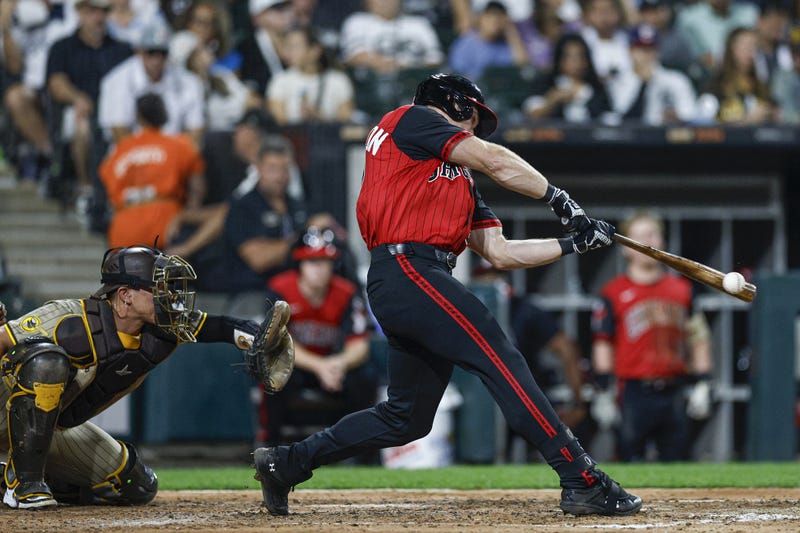Will Robertson hitting for White Sox