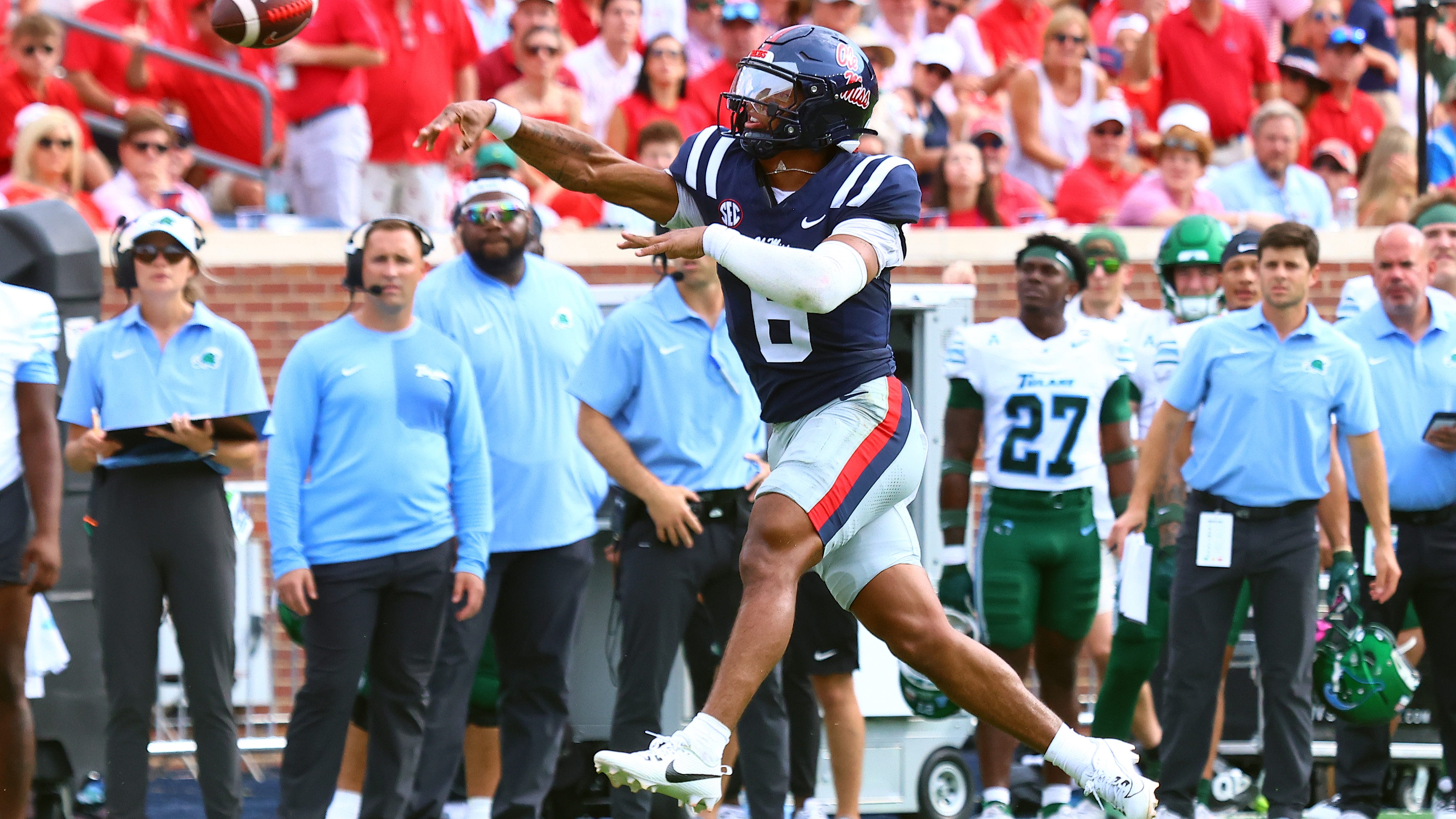 Former Division II quarterback Trinidad Chambliss expected to start for Ole Miss against LSU