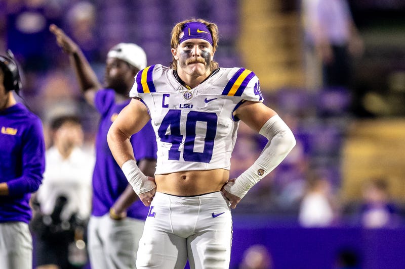 LSU linebaccker Whit Weeks