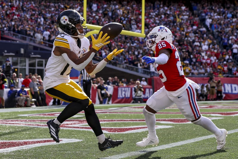 Calvin Austin game-winning TD in New England