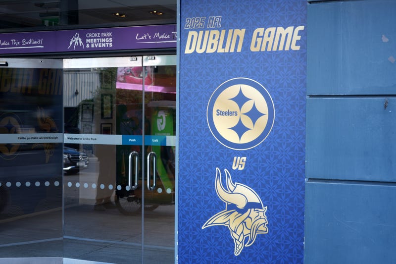 Croke Park, the stadium which is the site of the 2025 NFL Dublin Game between the Minnesota Vikings and Pittsburgh Steelers, the first ever NFL game in Ireland.