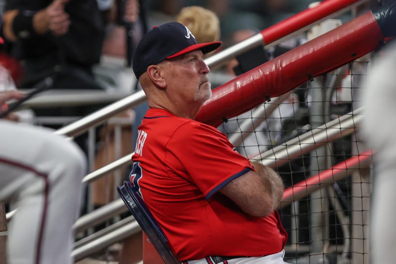 Atlanta Braves manager Brian Snitker 