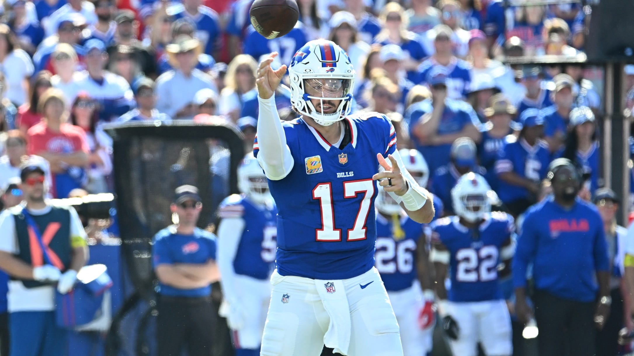 Allen combines for three touchdowns, Bills improve to 4-0 with 31-19 victory over winless Saints