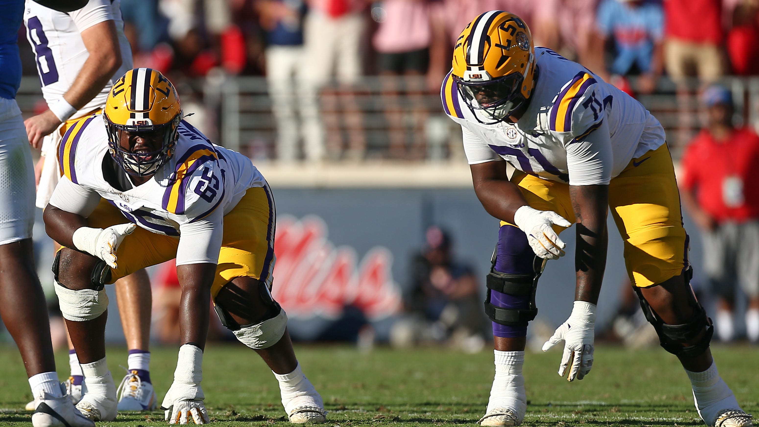 LSU and South Carolina dealing with injuries on the offensive line