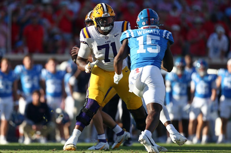 LSU offensive lineman Tyree Adams