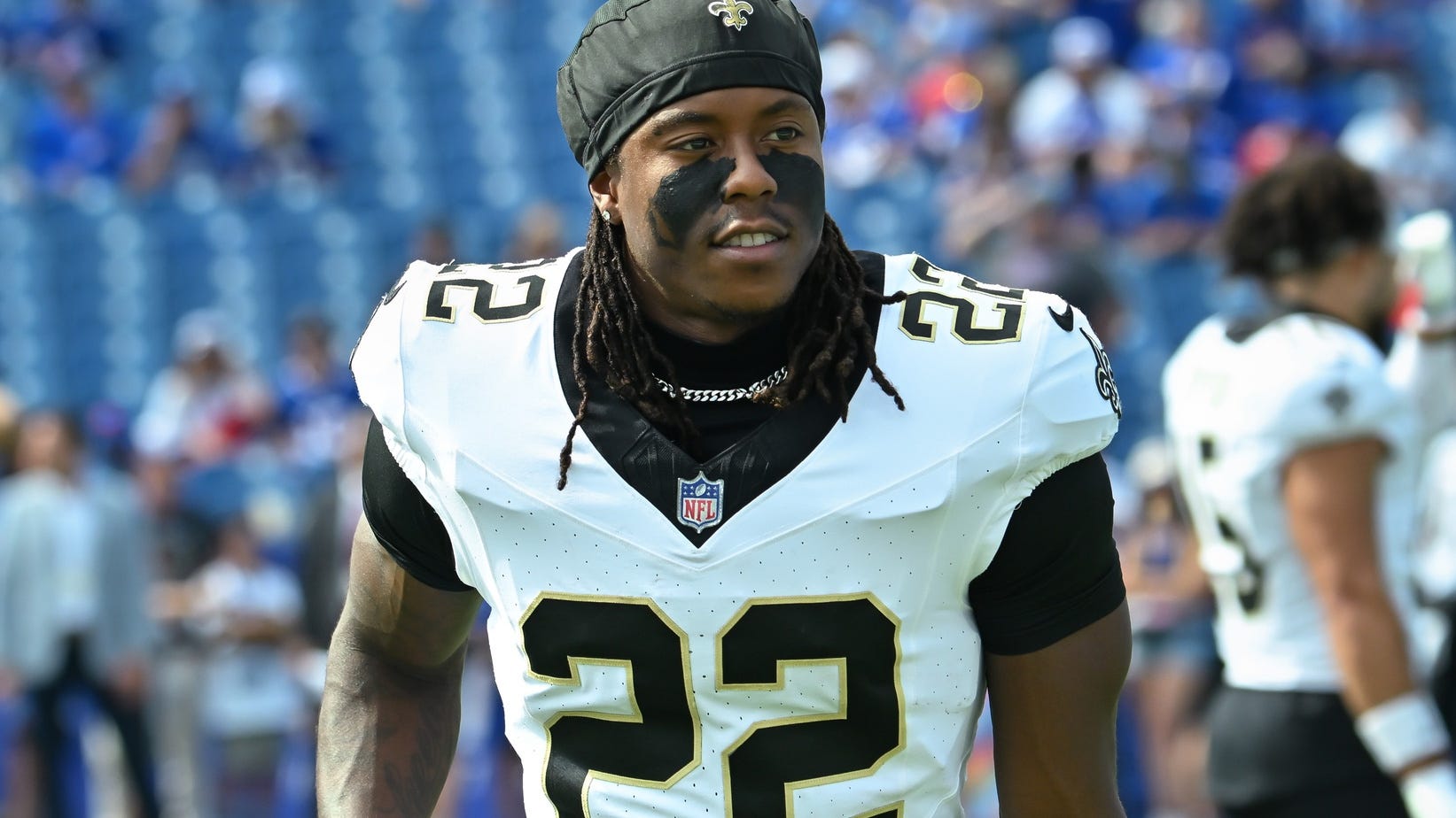 Kellen Moore talks Saints 'bittersweet' trade of Rashid Shaheed, opportunities ahead