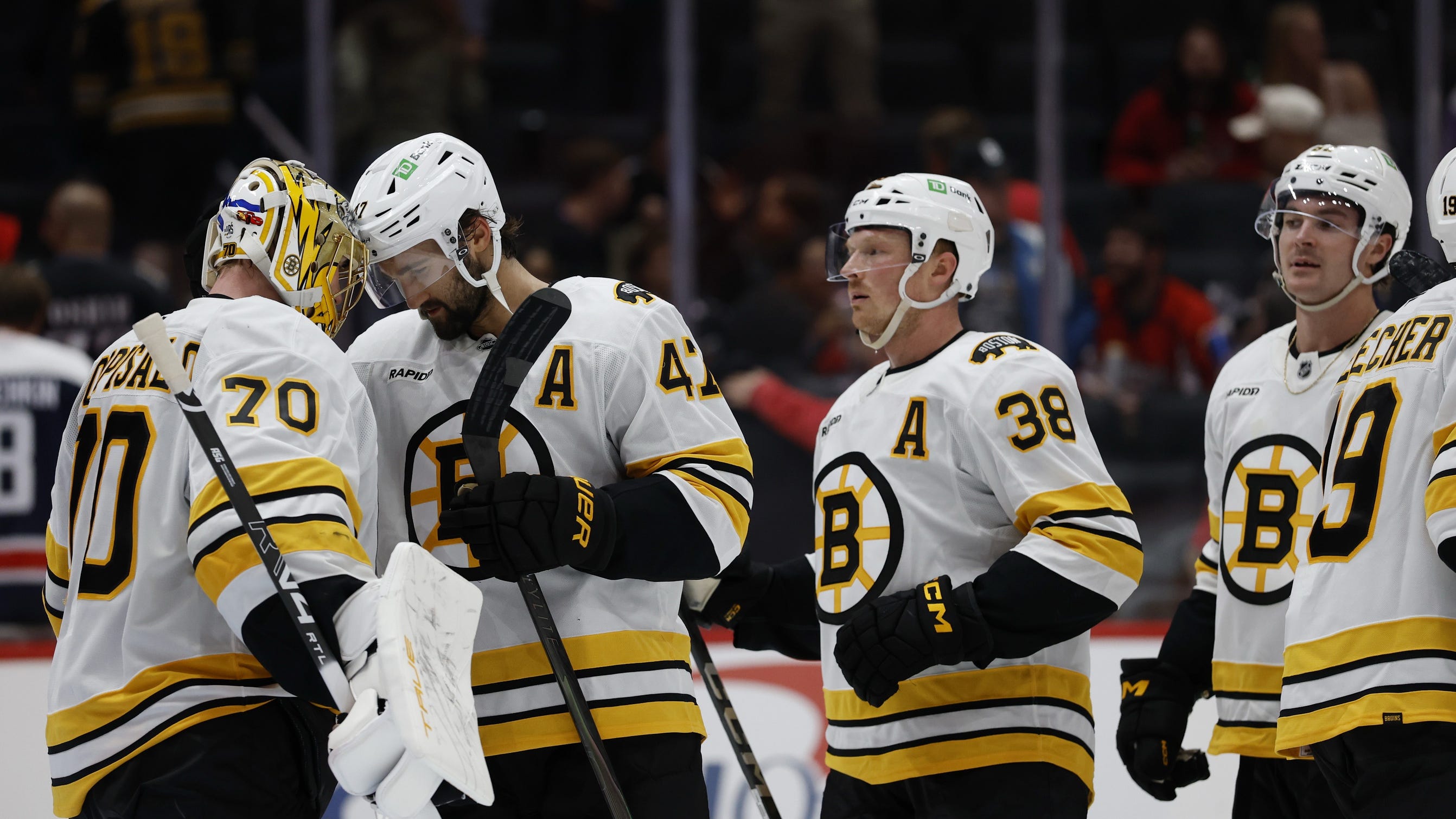 Ups & Downs as Bruins’ bubble players beat Capitals