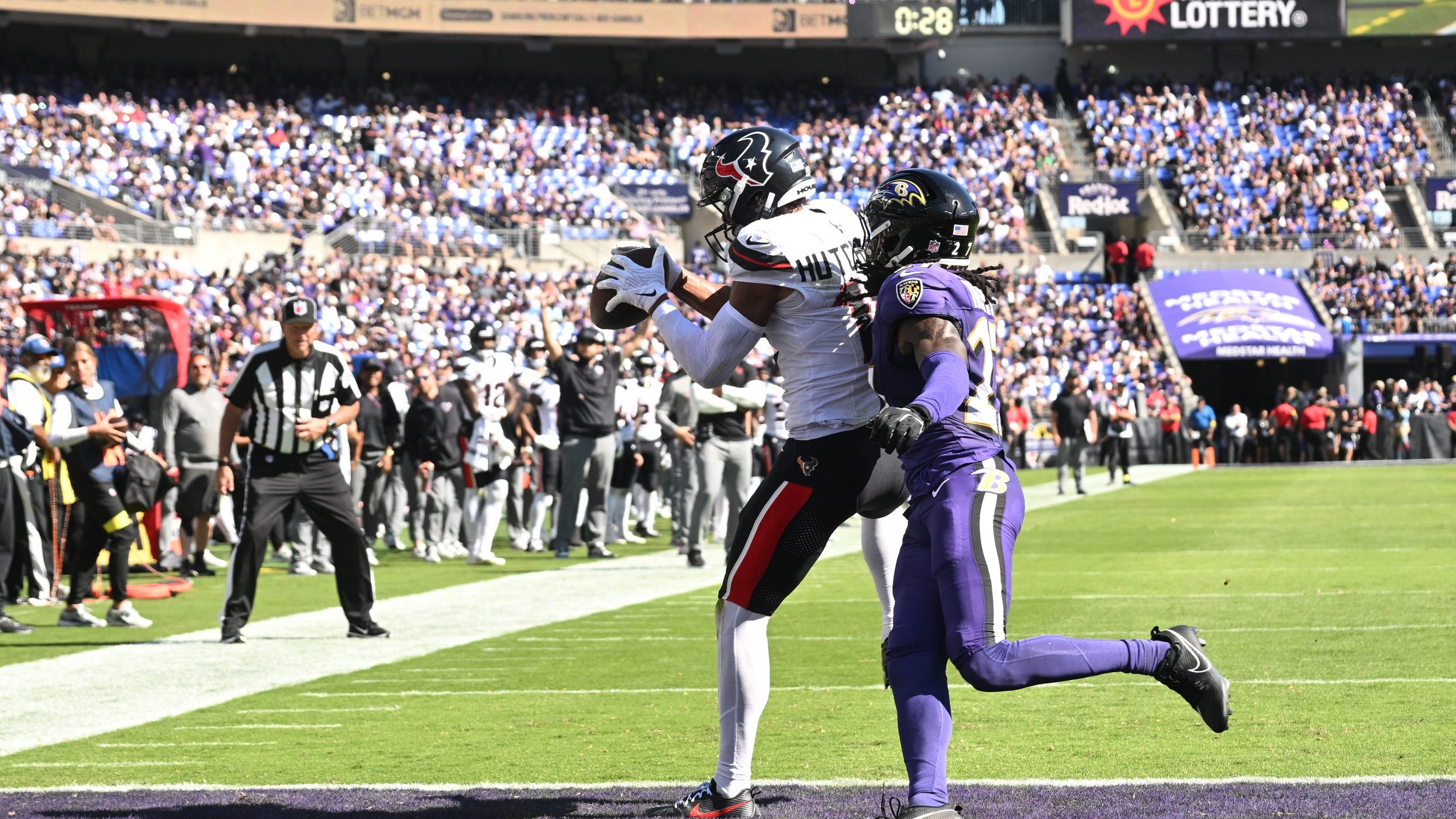 Texans dominate Ravens 44-10 for first ever win in Baltimore