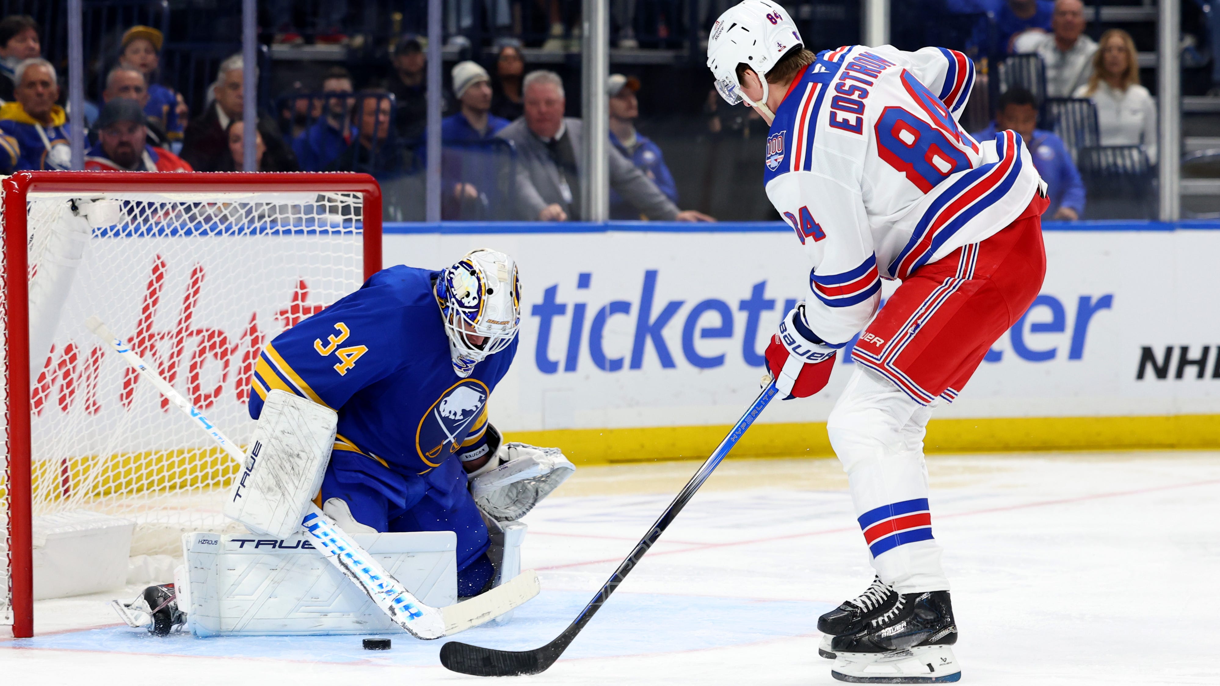 Sabres blanked by Rangers in season opener
