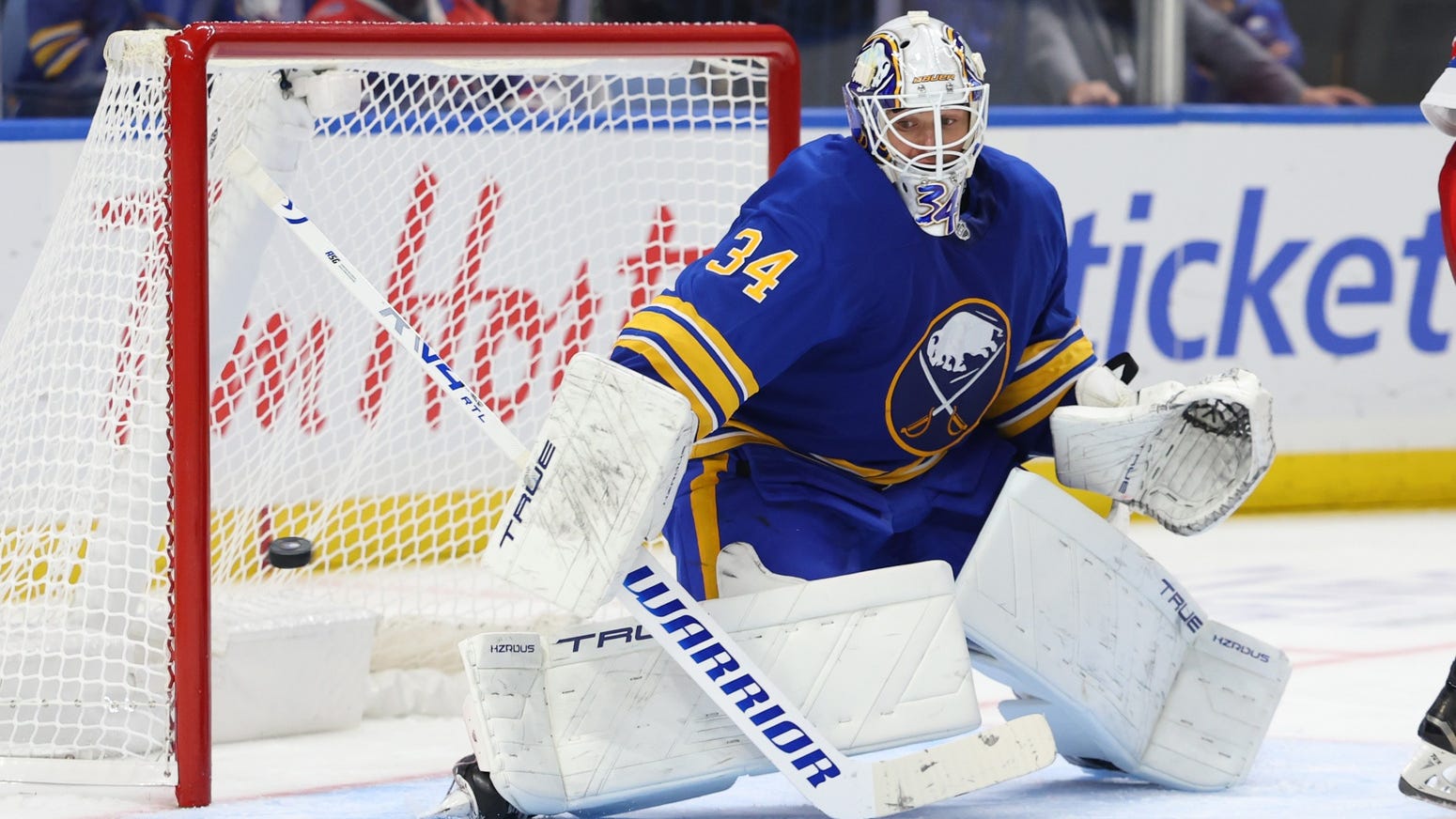 Rangers spoil Sabres season opener in 4-0 win over Buffalo
