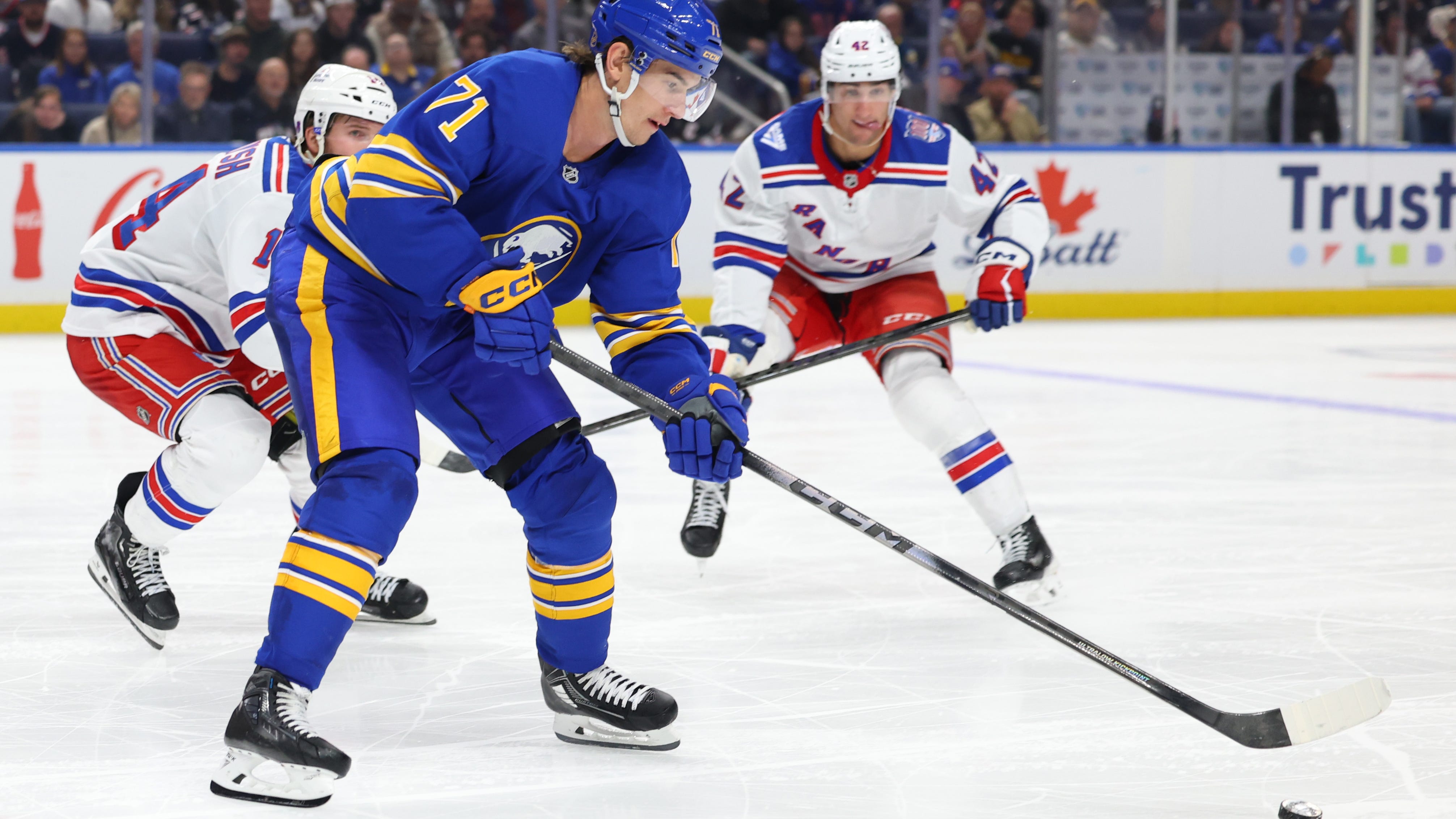 Ryan McLeod has helped drive two different Sabres lines