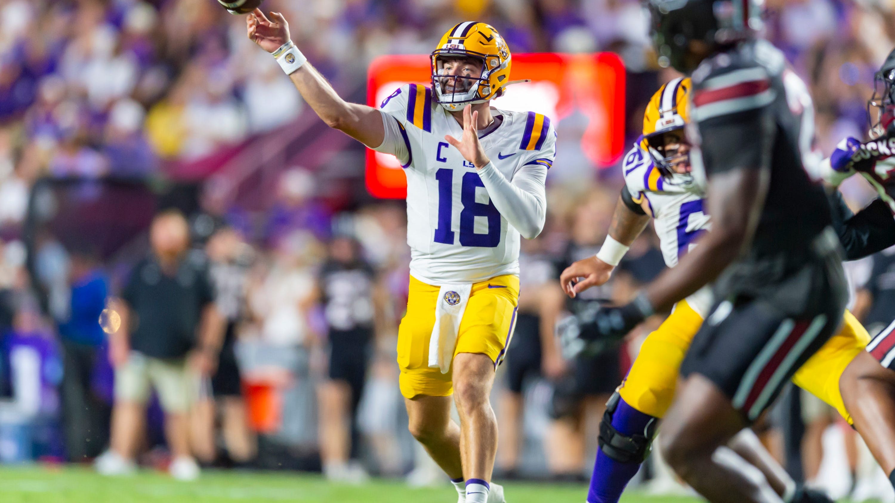 LSU QB Garrett Nussmeier bringing swagger back
