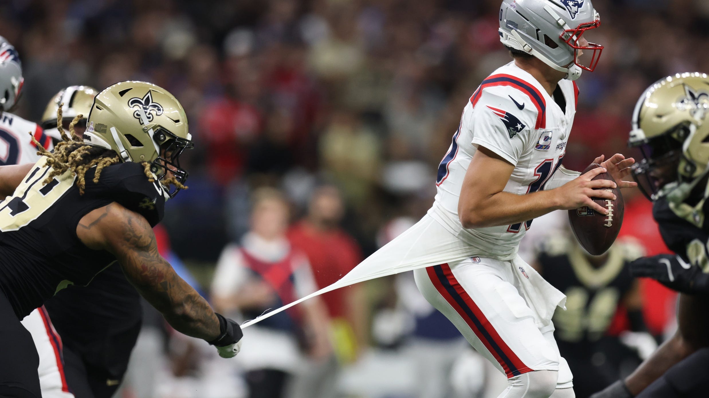 'Frustration': Saints narrow loss to Patriots highlights familiar flaws