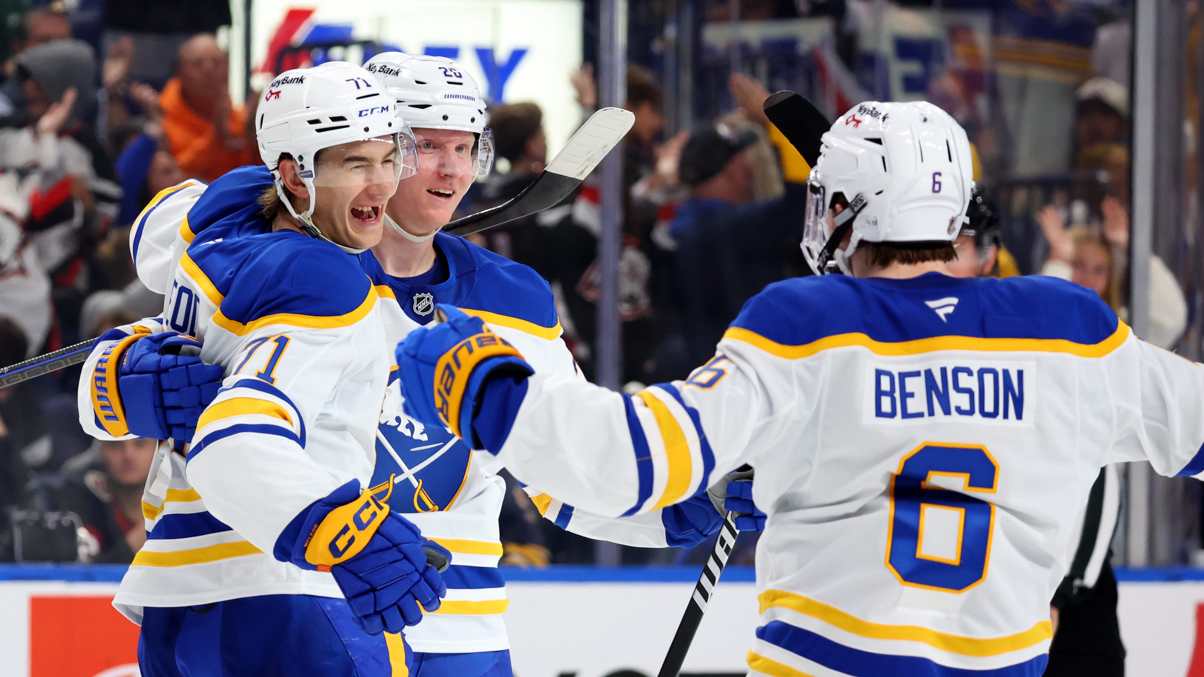 Hamilton: McLeod's shorthanded goal propels Sabres to first win of season