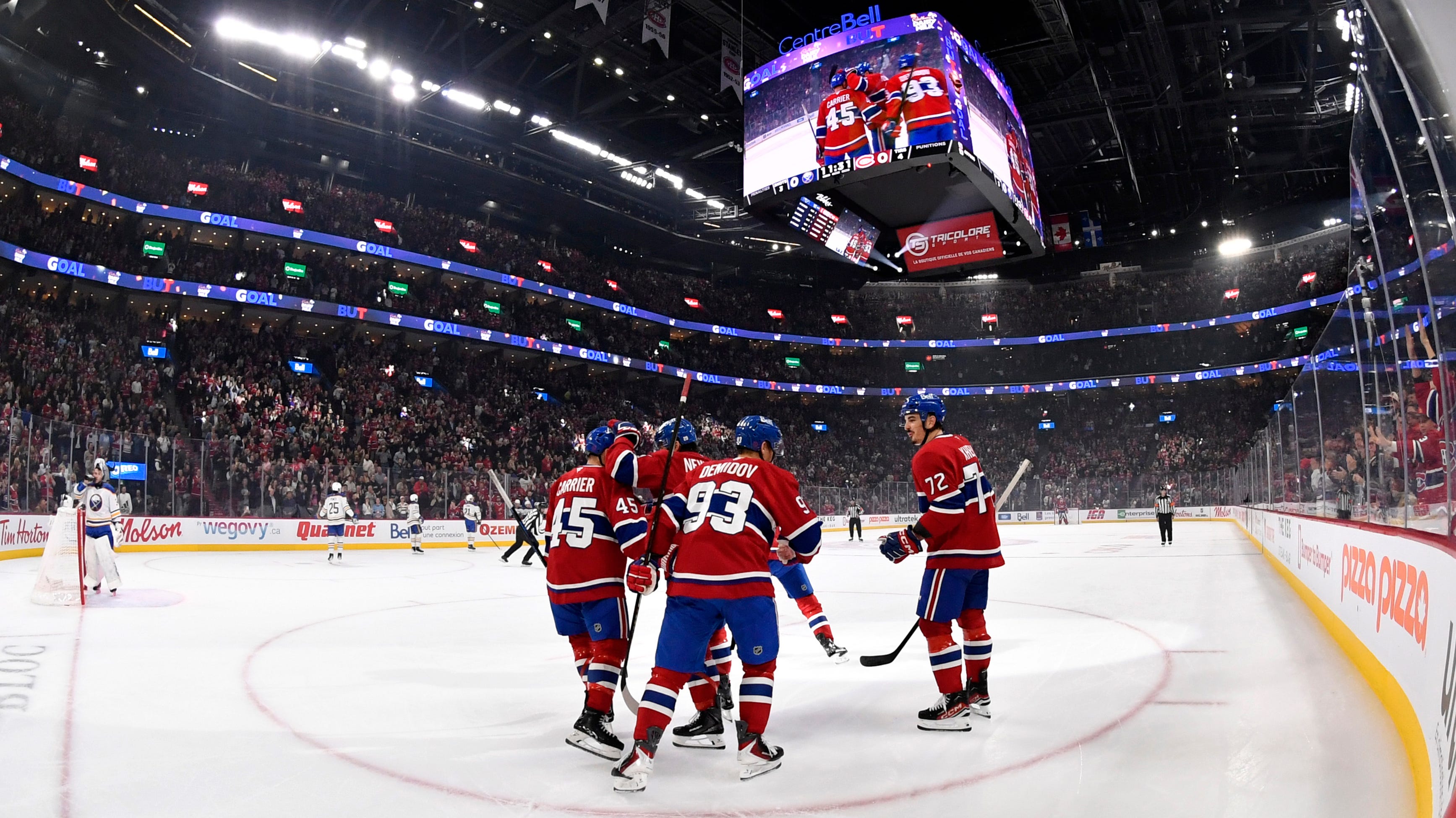 Sabres doubled up in Montreal