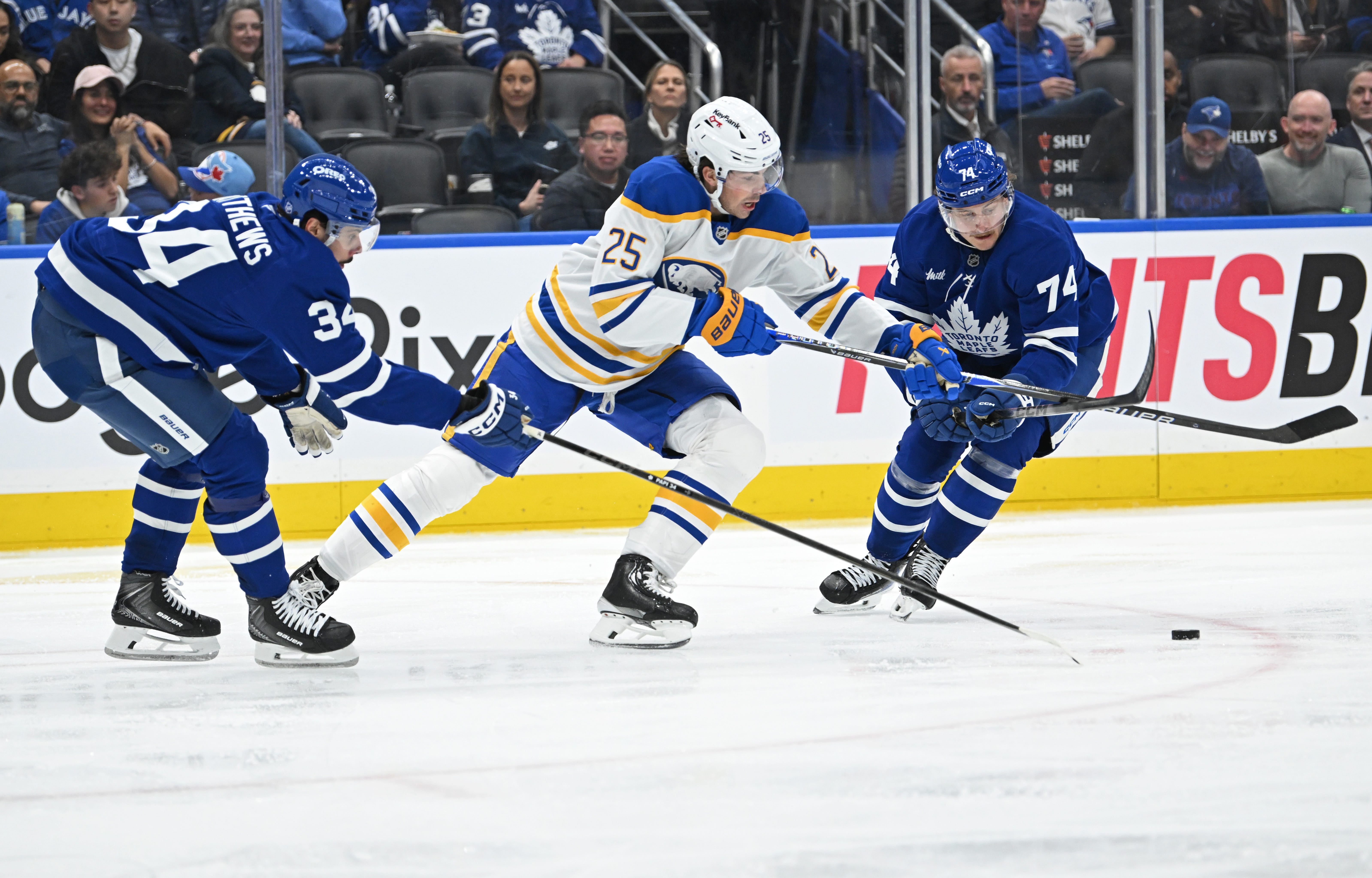 Sabres let one slip away in 4-3 OT loss in Toronto