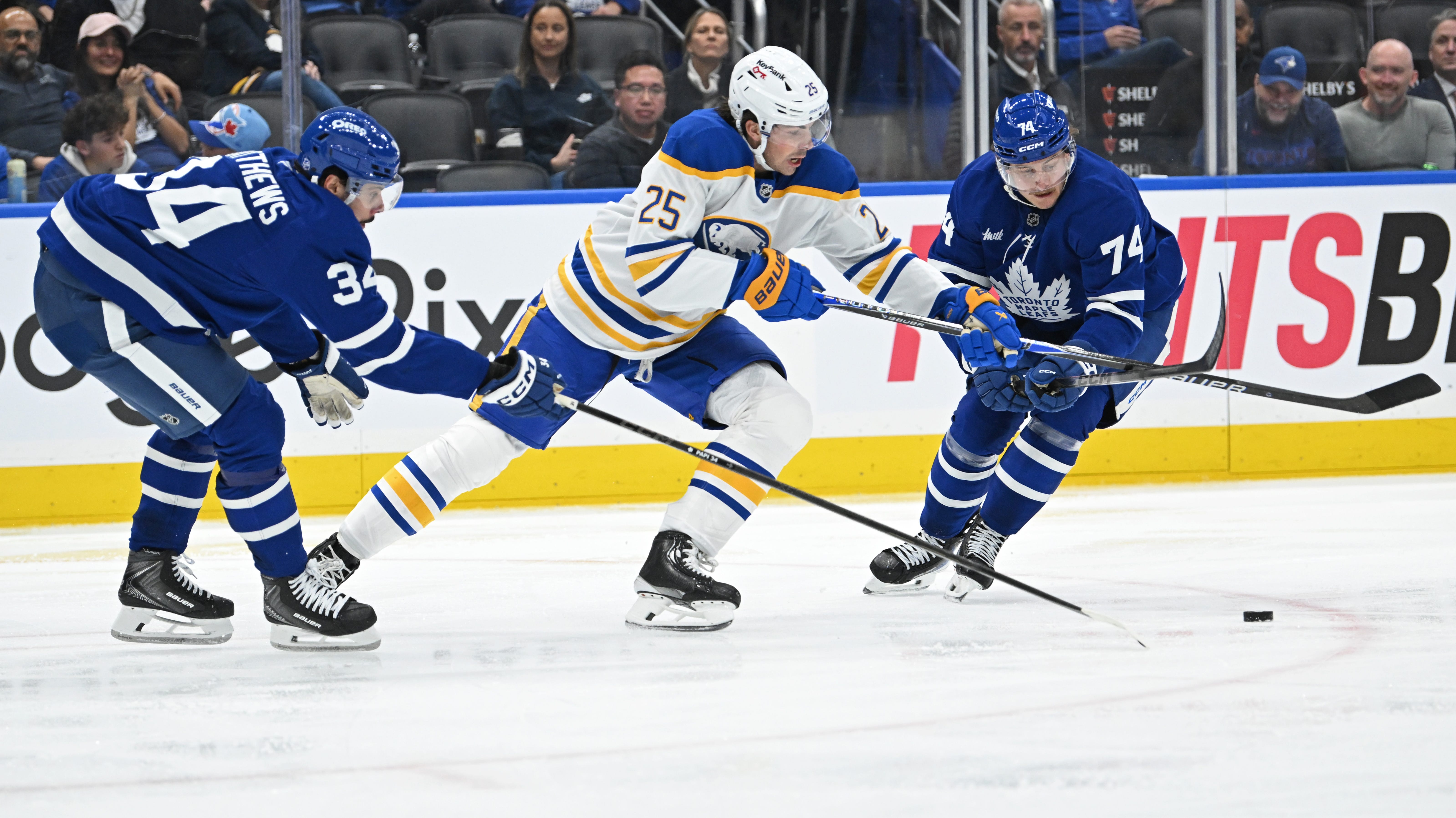 Sabres let one slip away in Toronto