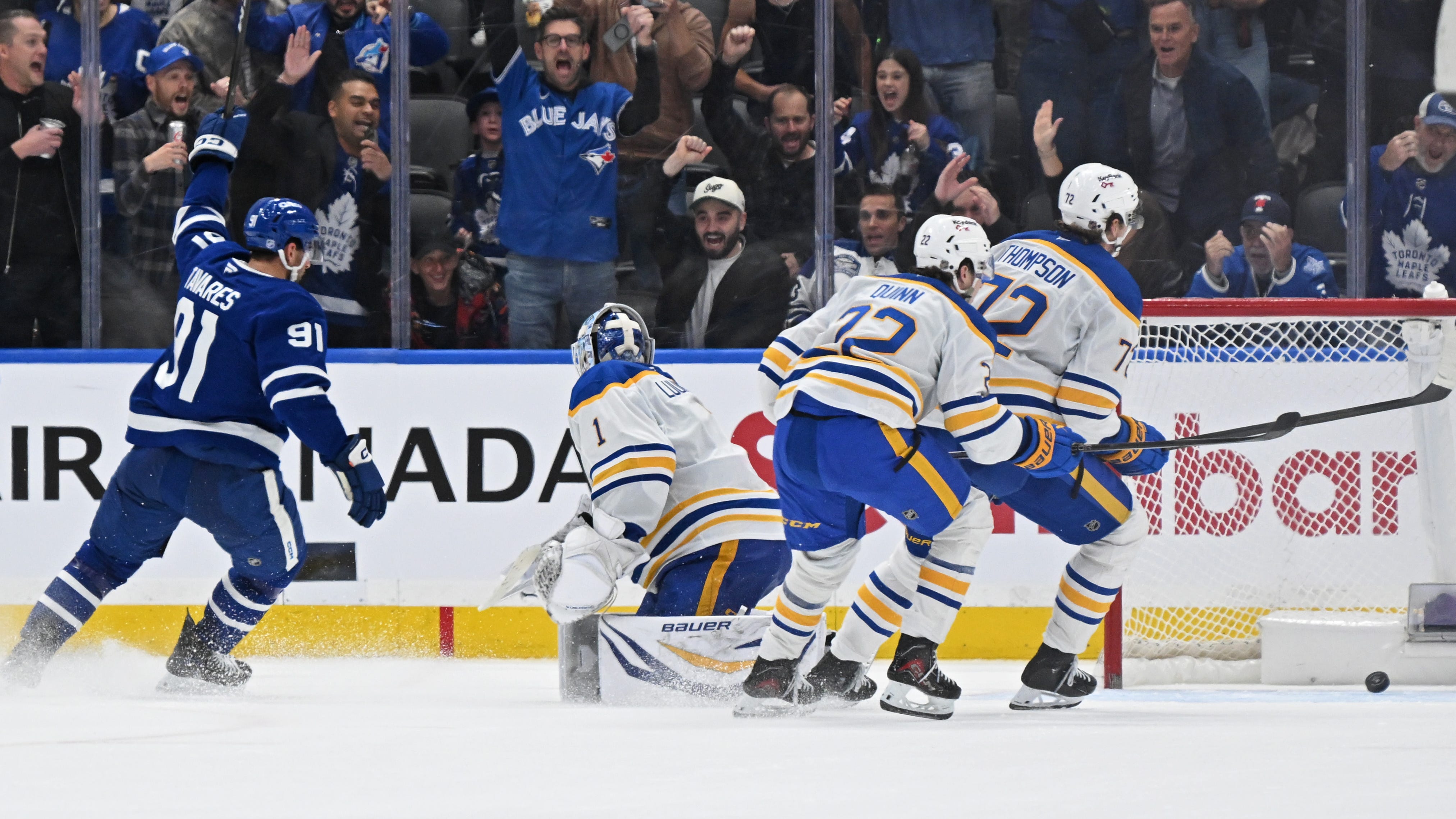 Sabres let one slip away in Toronto