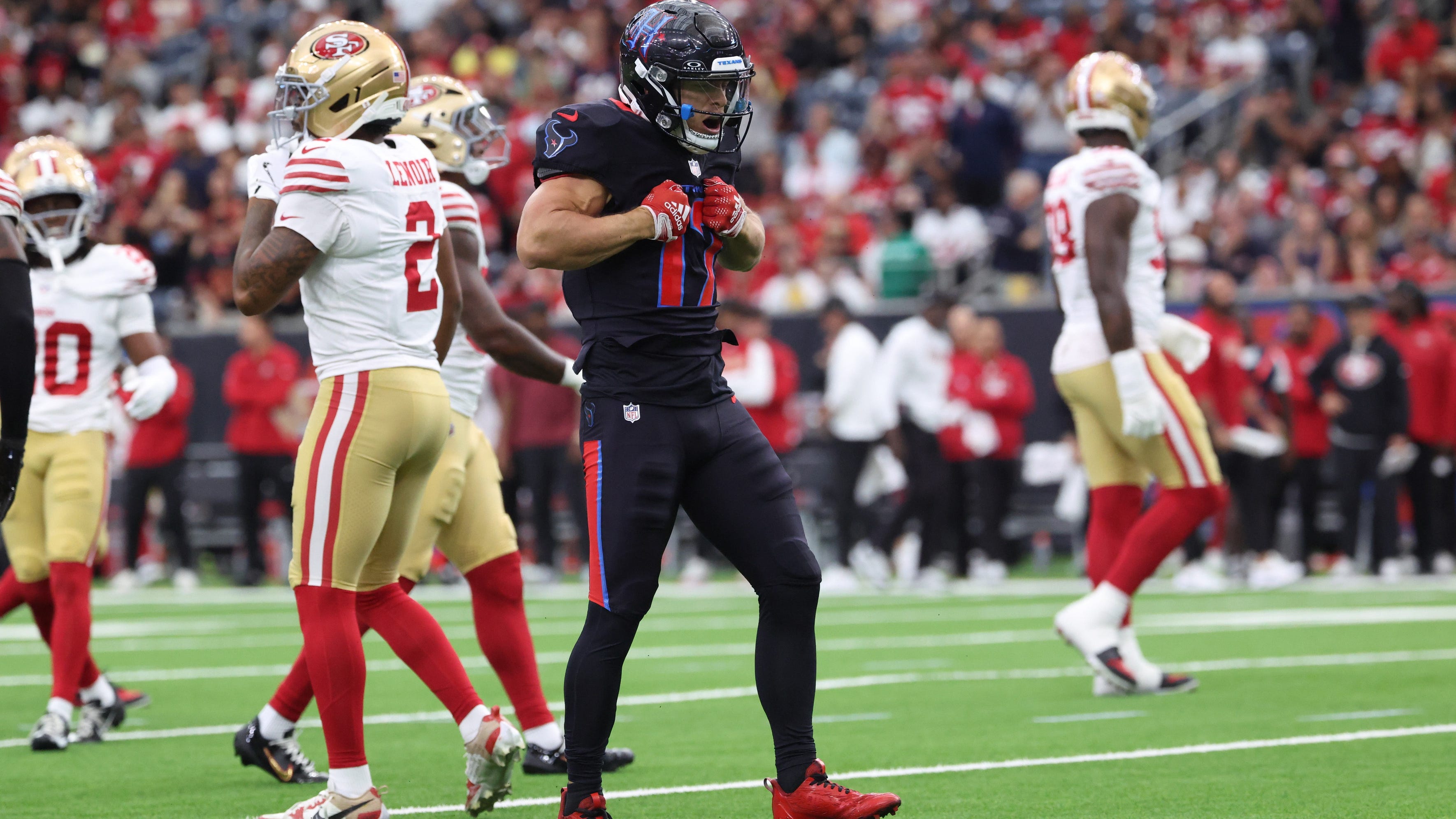 Texans WR Braxton Berrios inactive for third straight game
